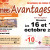 Journées Avantages au magasin de Bressuire (79) les 16 et 17 octobre