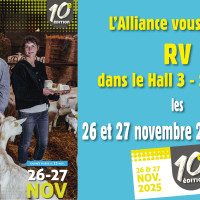 Rejoignez nous sur le salon Capr'Inov le 26 et 27 novembre 2025