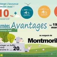 Les Journées Avantages de votre magasin de Montmorillon auront lieu les 19 et 20 mars 2026