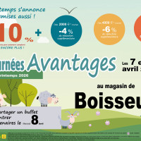 Venez profiter des Journées Avantages de printemps au magasin de Boisseuil en Haute-Vienne