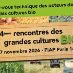 4ème Rencontres des grandes culture BIO (75)