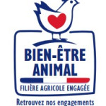 Nouveau repère « Bien-être animal, filière agricole engagée »sur des produits de poulet français
